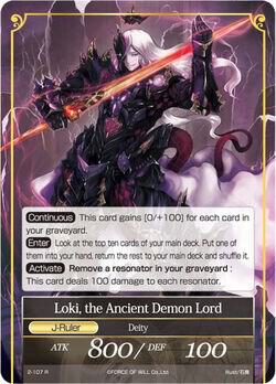 Garmheld, the King of the Dead // Loki, the Ancient Demon Lord