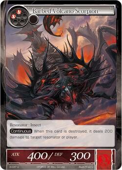 Barbed Volcano Scorpion