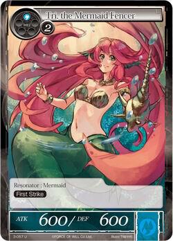 Tri, the Mermaid Fencer