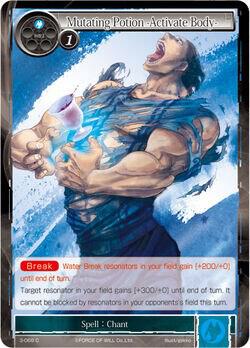 Mutating Potion -Activate Body-