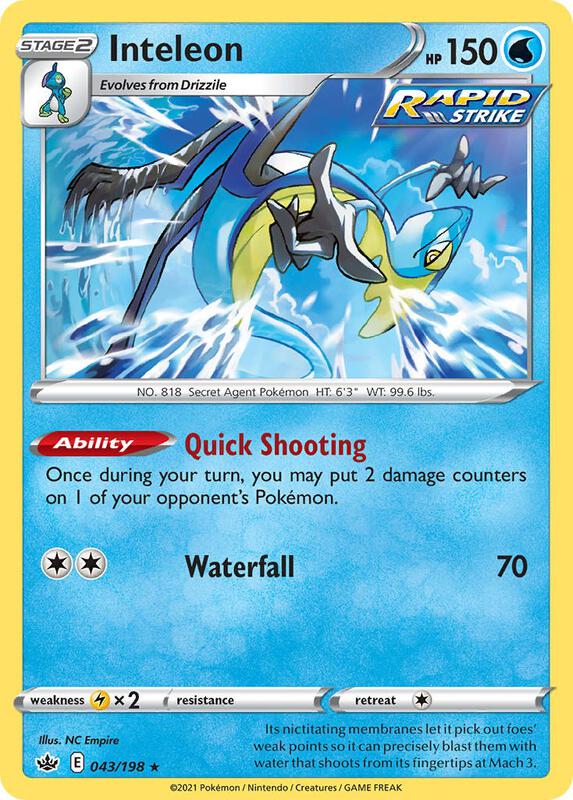 Inteleon 043/198 from Deck Exclusives