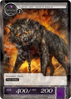 Garm, the Ashen Black