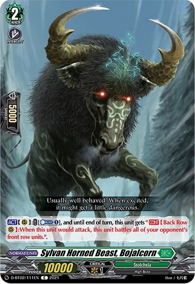 Sylvan Horned Beast, Bojalcorn