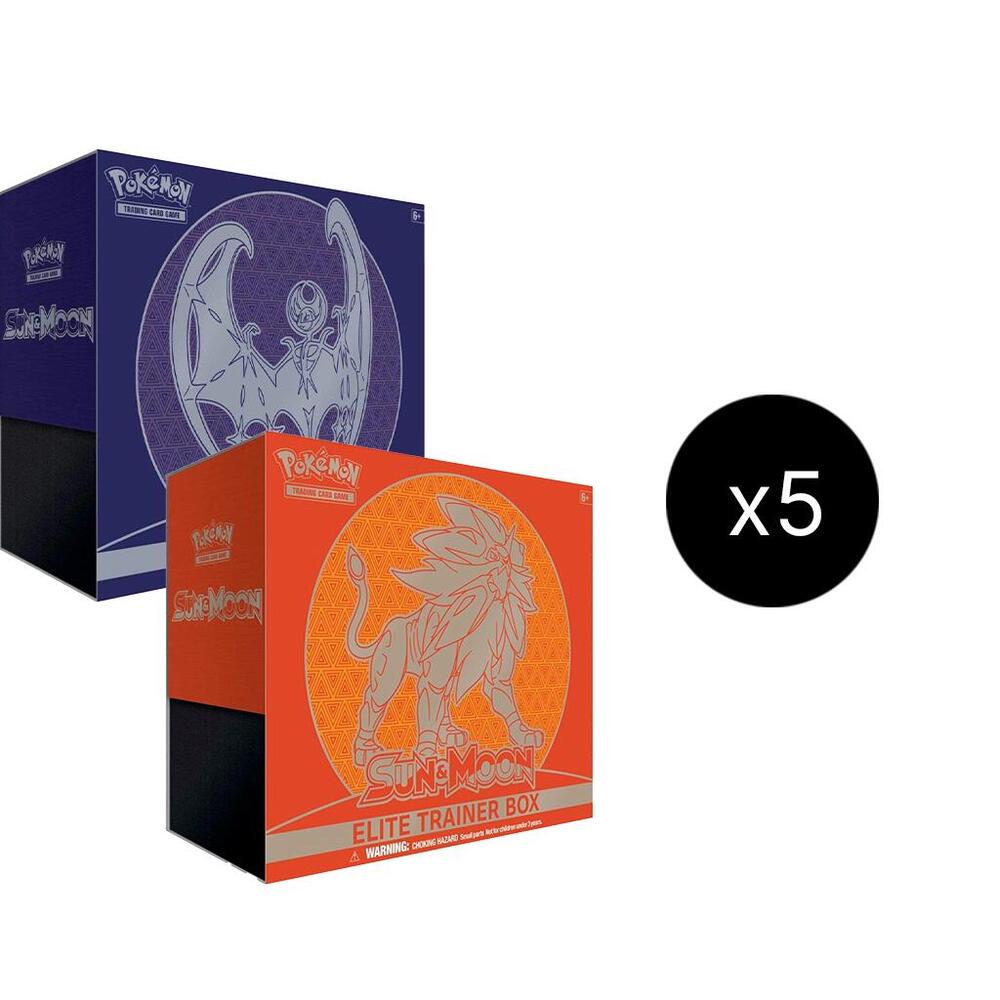 Sun & Moon Elite Trainer Box Case - SM Base Set - Pokemon