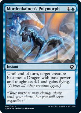Mordenkainen's Polymorph - Adventures in the Forgotten Realms - Magic: The  Gathering - TCGplayer.com