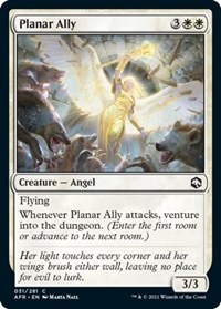 Planar Ally - Adventures in the Forgotten Realms - Magic: The Gathering card