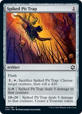 Spiked Pit Trap - Adventures in the Forgotten Realms - Magic: The