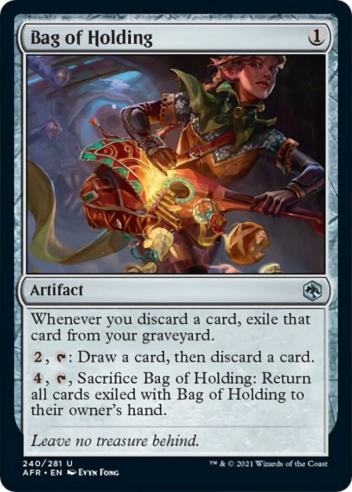 Bag of Holding - Adventures in the Forgotten Realms - Magic: The Gathering - TCGplayer.com Bag of Holding - Adventures in the Forgotten Realms - Magic: The Gathering - TCGplayer.com