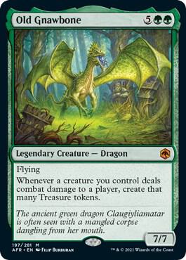 mtg old card Old Ghastbark Print