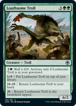 Loathsome Troll - Adventures in the Forgotten Realms - Magic: The Gathering - TCGplayer.com Loathsome Troll - Adventures in the Forgotten Realms - Magic: The Gathering - TCGplayer.com