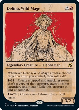 Delina, Wild Mage (Showcase)