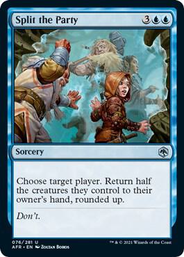 mtg blue split cards Verazol, the Split Current (Extended Art) [Zendikar Rising] main image 1