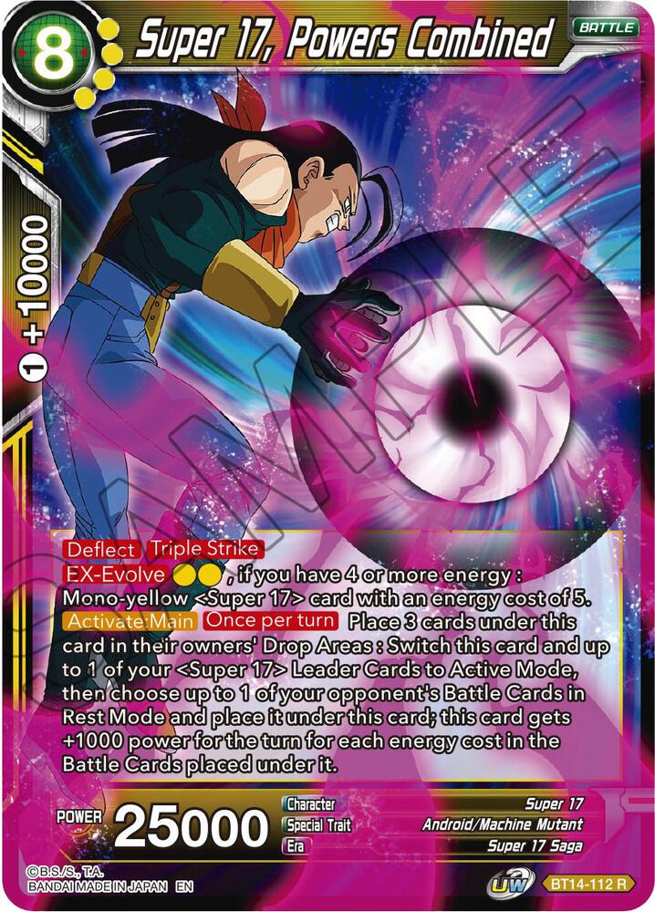 Super 17, Powers Combined #BT14-112 — Cross Spirits