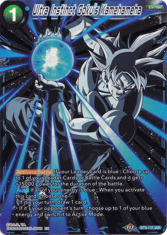 Ultra Instinct Goku's Kamehameha - Collector's Selection Vol. 1 - Dragon Ball Super: Masters - TCGplayer.com Ultra Instinct Goku's Kamehameha - Collector's Selection Vol. 1 - Dragon Ball Super: Masters - TCGplayer.com