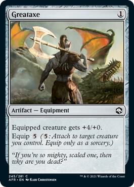 Greataxe - Adventures in the Forgotten Realms - Magic: The