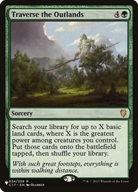 Traverse the Outlands (The List Reprints)