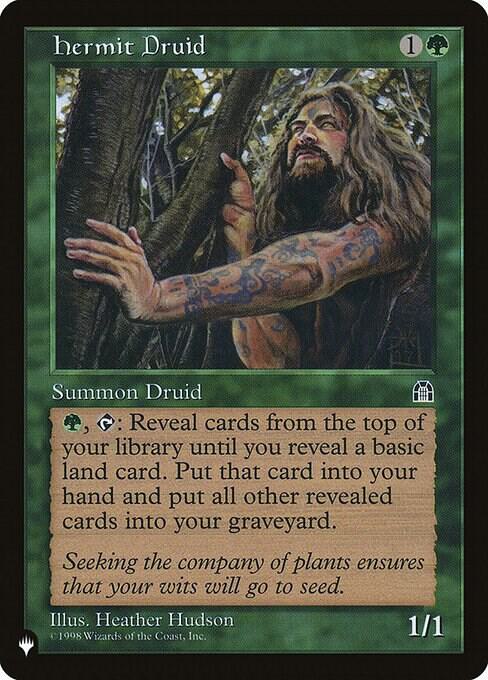 Hermit Druid - The List Reprints - Magic: The Gathering