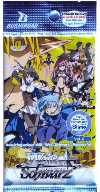 That Time I Got Reincarnated as a Slime Vol.2 Booster Pack - That Time I  Got Reincarnated as a Slime Vol.2 - Weiss Schwarz - TCGplayer.com