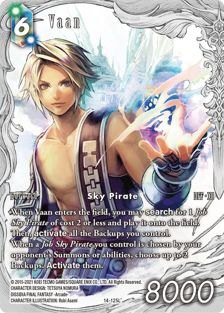 Vaan (Full Art) - Opus XIV: Crystal Abyss - Final Fantasy TCG