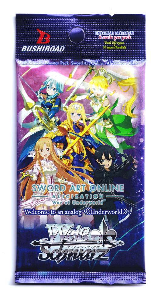 Sword Art Online -Alicization- Vol.2 Booster Pack - Sword Art Online -Alicization- Vol.2 - Weiss Schwarz Sword Art Online -Alicization- Vol.2 Booster Pack - Sword Art Online -Alicization- Vol.2 - Weiss Schwarz