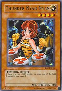 Thunder Nyan Nyan - Dark Beginning 2 - Yu-Gi-Oh! card