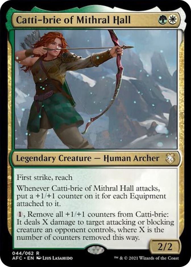Catti-brie of Mithral Hall - Commander: Adventures in the