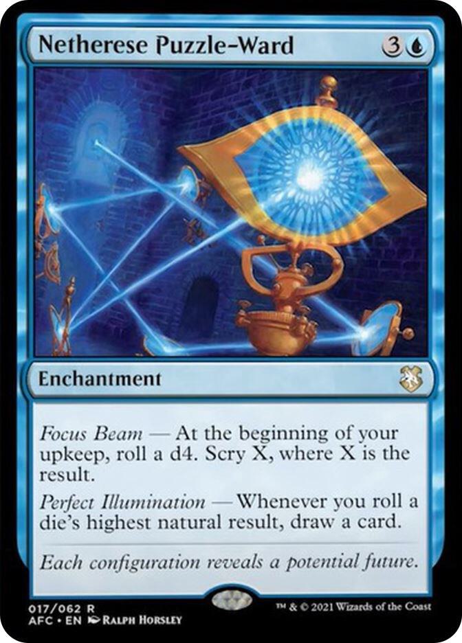 Netherese Puzzle-Ward - Commander: Adventures in the Forgotten Realms - Magic:  The Gathering - TCGplayer.com