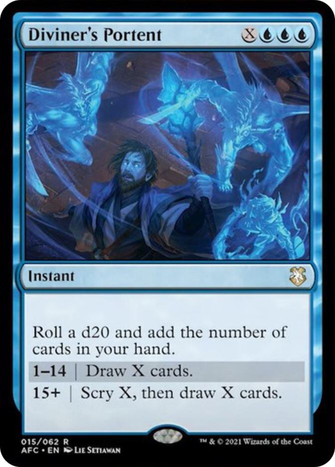 Diviner's Portent - Commander: Adventures in the Forgotten Realms - Magic:  The Gathering - TCGplayer.com