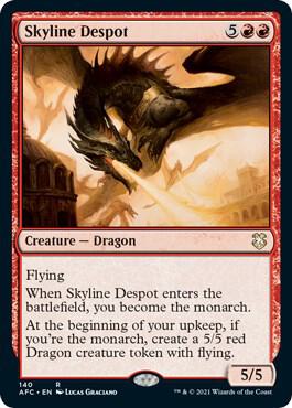 Skyline Despot 140 card