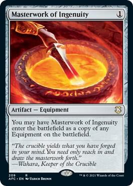 Masterwork of Ingenuity 209 card