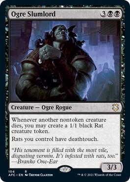 Ogre Slumlord 104 card