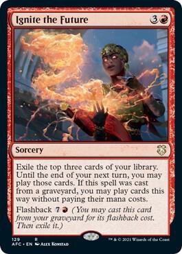 Ignite the Future 129 card
