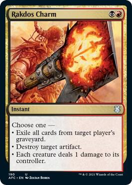 Rakdos Charm 190 card