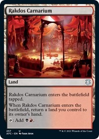 Rakdos Carnarium (Commander: Adventures in the Forgotten Realms)