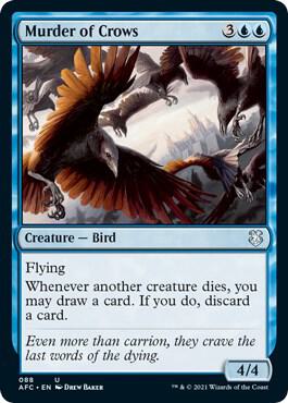 Murder of Crows 88 card