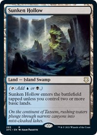 Sunken Hollow (Commander: Adventures in the Forgotten Realms)
