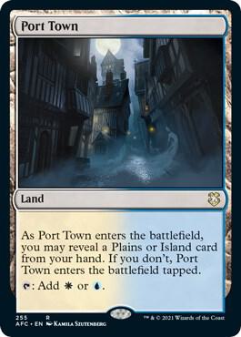 Port Town 255 card