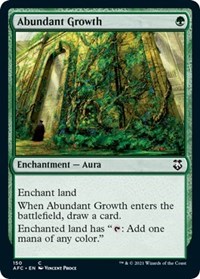 Abundant Growth (Commander: Adventures in the Forgotten Realms)