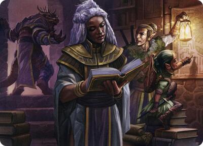 You Find the Villains' Lair Art Card