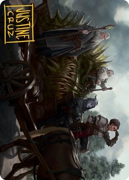 Grim Bounty Art Card (Gold-Stamped Signature)