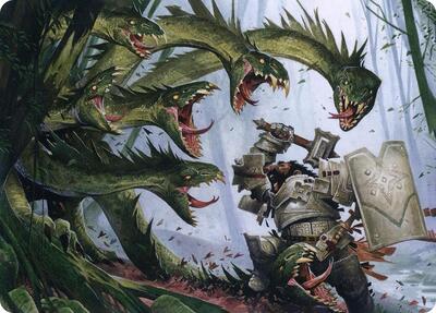 Lair of the Hydra Art Card