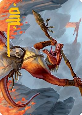 mtg adventures in the forgotten realms art cards Iymrith, Desert Doom (Borderless Alternate Art) [Dungeons & Dragons: A