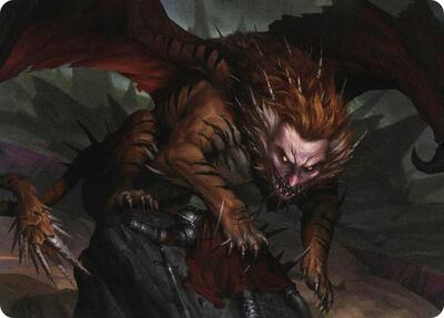 Manticore Art Card
