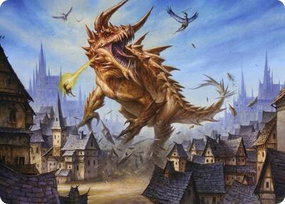 Tarrasque Art Card