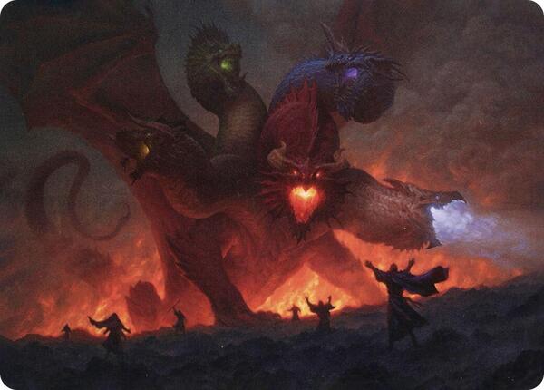 tiamat mtg card Tiamat Dragon Tribal Five-Color DnD Magic MTG Commander Deck –  CommanderComplete main image 0