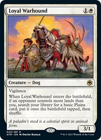 Loyal Warhound (Promo Pack: Adventures in the Forgotten Realms)