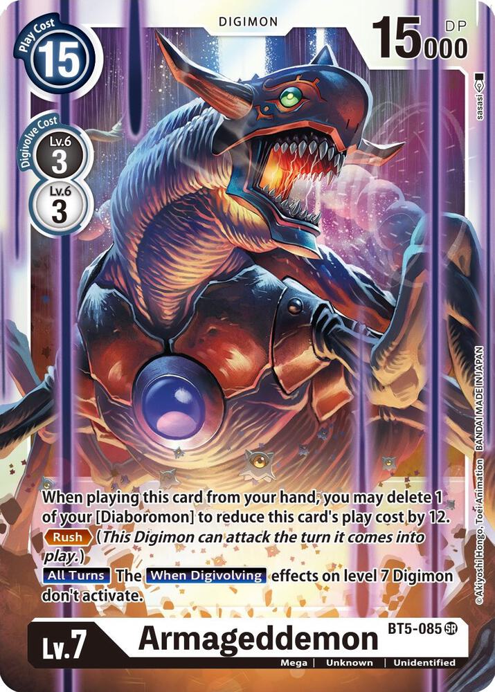 Armageddemon - Battle of Omni - Digimon Card Game - TCGplayer.com