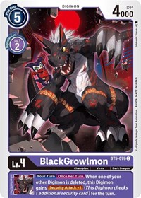 BlackGrowlmon (Battle of Omni)