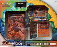 Sun & Moon GX Challenge Box [Incineroar] from SM Base Set Pokemon card image