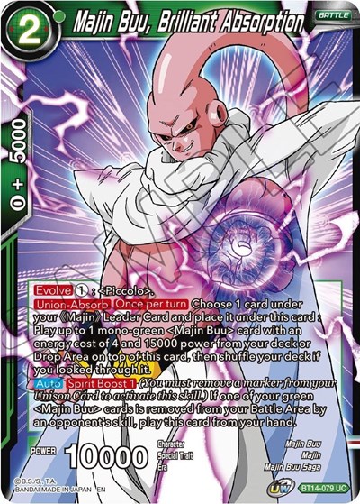 Majin Buu, Brilliant Absorption